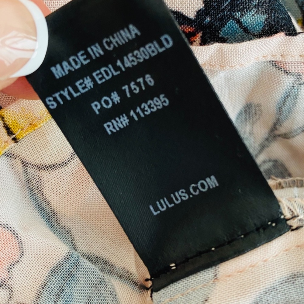 Lulus Hello Darling Blush Off-the-Shoulder Dress M - Picture 7 of 16